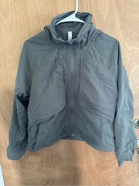 lululemon athletica always effortless Jacket in sage green